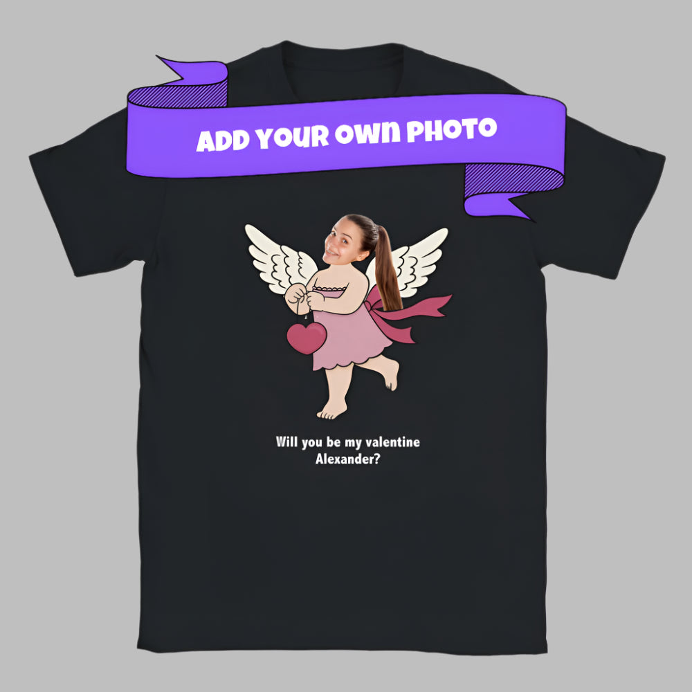 Valentines day girl cupid T-shirt